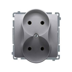 Simon Basic BMG2MZ.01/21 Gniazdo wtyczkowe podwójn